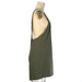 Cotton Cross Back Apron / Pine Green