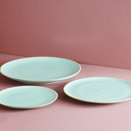 Hermit Dessert Plate / Celadon