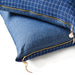 Double-Sided Plaid & Stripe Linen Pillow
