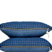 Double-Sided Plaid & Stripe Linen Pillow