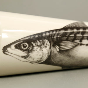 Laura Zindel Ceramic Tumbler / Mackerel