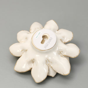 Ceramic Flower / White Snowdrop