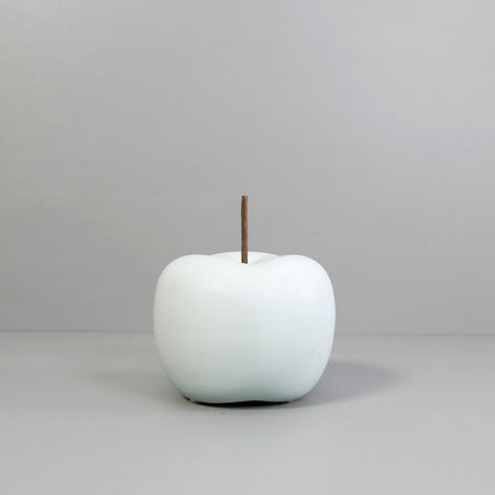 Modern Ceramic Apple / Blue