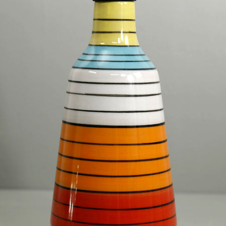 Ceramic Cruet / Multicolor Stripes