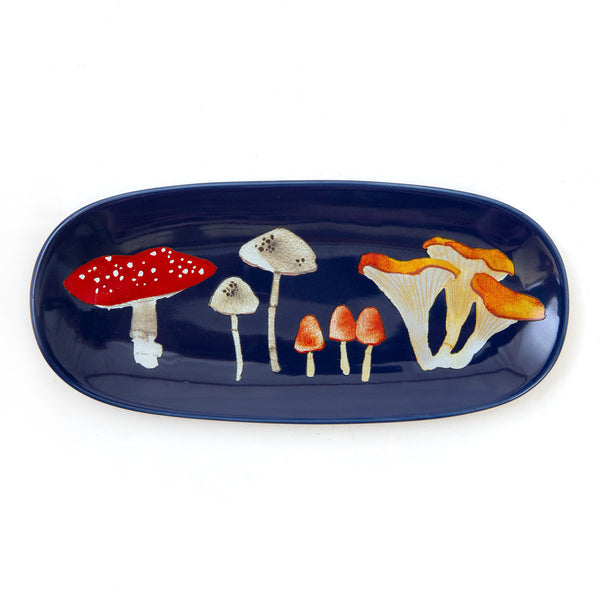 Ceramic Dish / Mushrooms