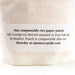 Essential Oil Bath Salt Soak Pouch / Chamomile Lavender