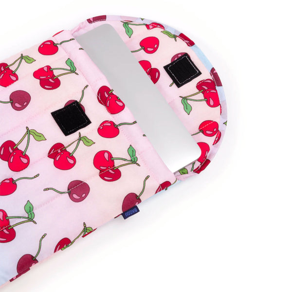 Baggu Puffy Laptop Sleeve 13"-14" / Cherries