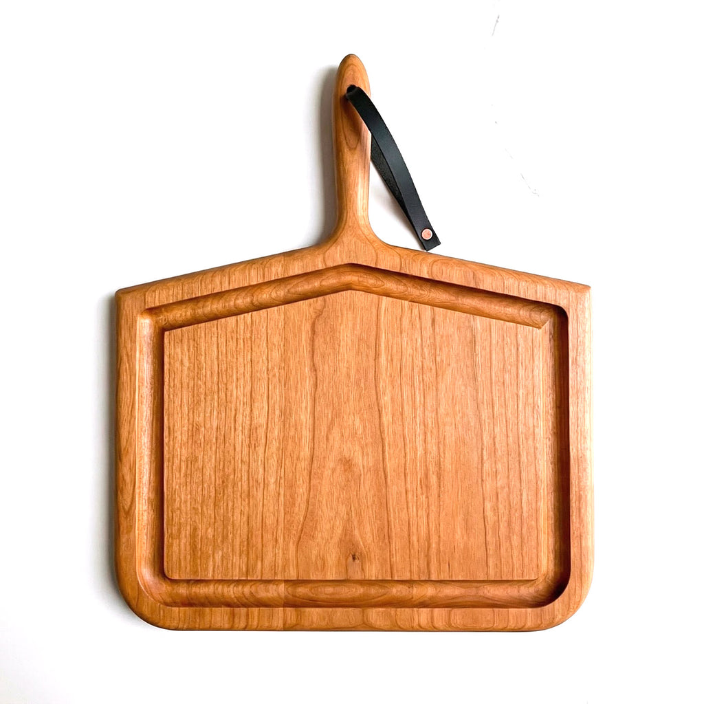 KHEM Cutting Board / Large Whalebone / Grooved Cherry