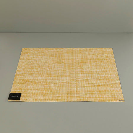 Chilewich Vinyl Placemats / Ochre Rectangle