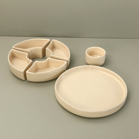 Sectioned Dip Platter