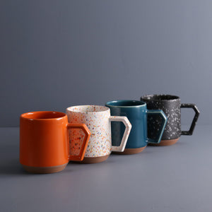 Chips Mug / Light Green & Pink