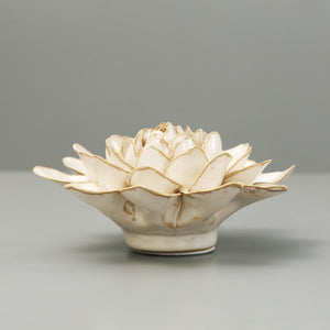 Ceramic Flower / White Snowdrop