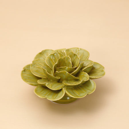 Ceramic Flower / Chartreuse Primrose