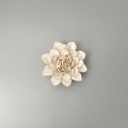 Ceramic Flower / White Snowdrop