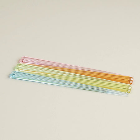 Rainbow Acrylic Chopsticks / Set of 5 Pair