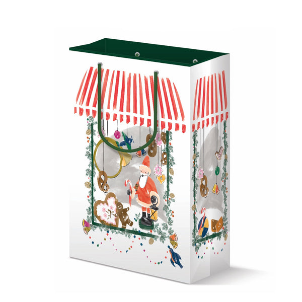 Holiday Designer Gift Bag / Christmas Window