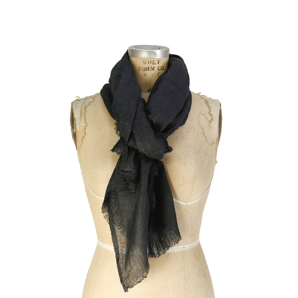 Linen Scarf / Indigo