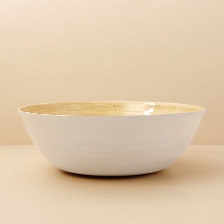 Bamboo Classic Bowl / White