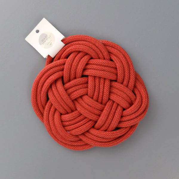 Rope Knot Trivet / Clay