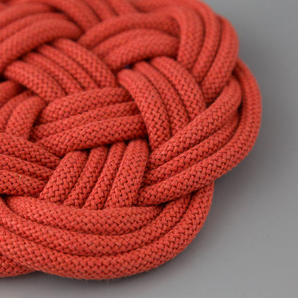 Rope Knot Trivet / Clay