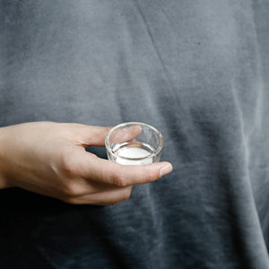 Clear Glass Tealight Holder