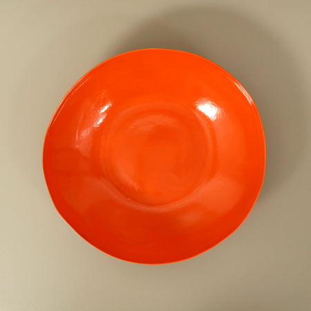 Davistudio Small Low Serving Bowl / Clementine
