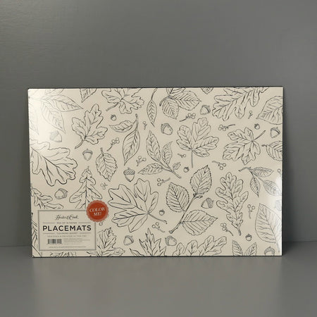 Paper Placemat Pack / Coloring Leaves
