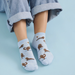 Ankle Socks That Support Mental Health / Blue Sloths