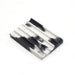 Handmade Concrete Cast Soap Dish / Black & White
