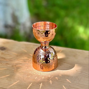 Bell Jigger / Hammered Copper