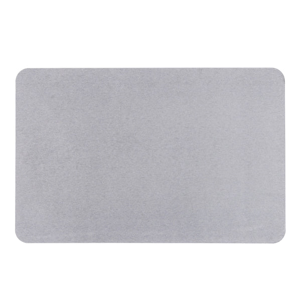 Diatomite Smooth Bath Mat / Grey