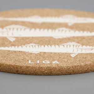 Cork Trivet / Mackerel