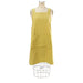 Cotton Cross Back Apron / Mustard