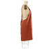 Cotton Cross Back Apron / Terracotta