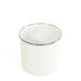 Enamelware Utensil Holder / White