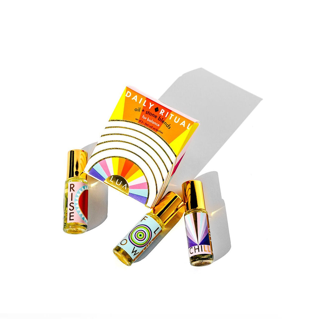 LUA Skincare / Daily Ritual Oil & Stone Blend 3pc