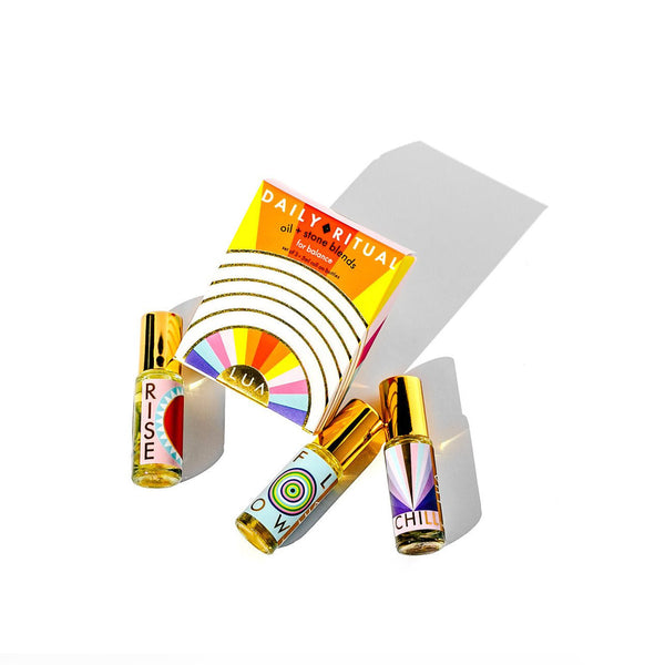 LUA Skincare / Daily Ritual Oil & Stone Blend 3pc
