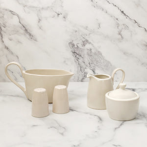 Aquarius Salt & Pepper Set / Oyster