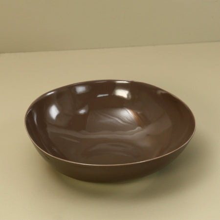 Davistudio Veggie Serving Bowl / Charcoal