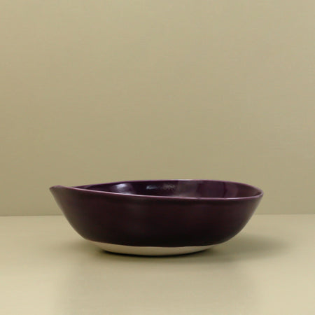 Davistudio Veggie Serving Bowl / Deep Purple