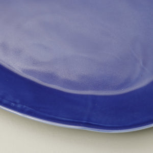 Davistudio Large Oval Platter / Cobalt