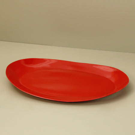 Davistudio Large Oval Platter / New Red