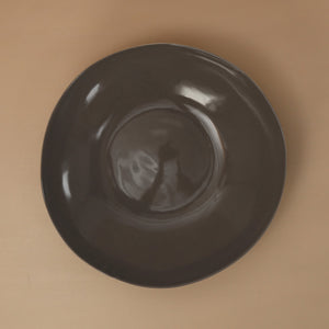 Davistudio Small Low Serving Bowl / Charcoal