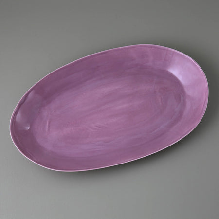 Davistudio Large Oval Platter / Mauve