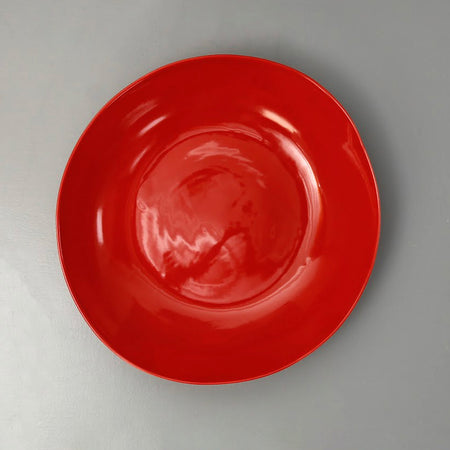 Davistudio Small Low Serving Bowl / New Red
