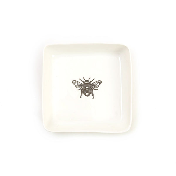 Davistudio Square Trinket Tray / Honeybee