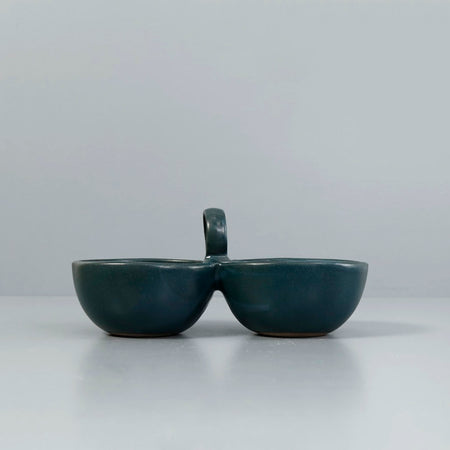 Desmond Double Sauce Bowl / Midnight Teal