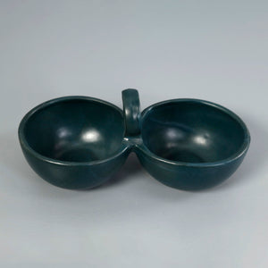 Desmond Double Sauce Bowl / Midnight Teal