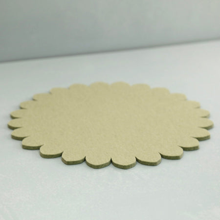 Graf Lantz Felt Scallop Trivet / Dew