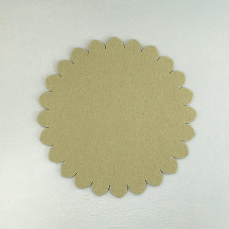 Graf Lantz Felt Scallop Trivet / Dew